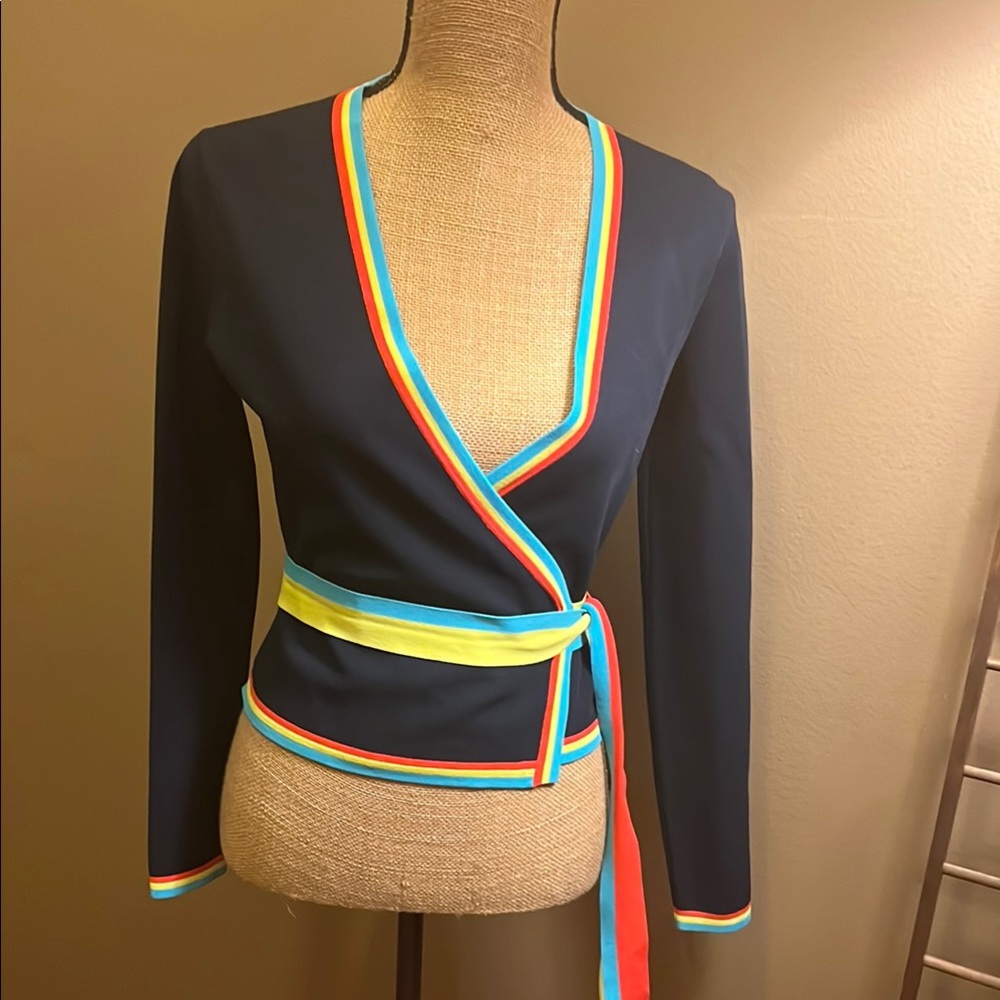 Diane Von Furstenberg Wrap Top